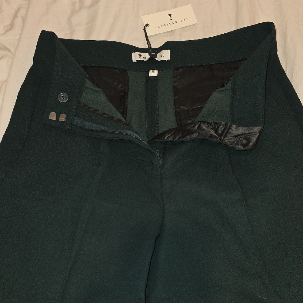 American Tall- Midnight Green Slacks